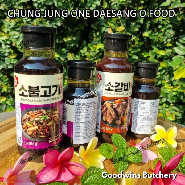 Daesang SAUS BULGOGI GALBI KALBI PEDAS SPICY BBQ KATSU Chung Jung One Korea