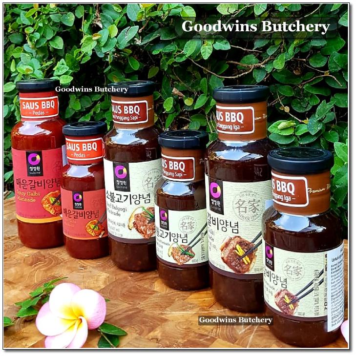 Saus Korea BULGOGI GALBI KALBI pedas spicy katsu bbq sauce Daesang Chung Jung One 280 & 500 gram - Image 28