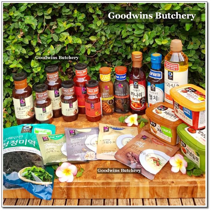 Saus Korea BULGOGI GALBI KALBI pedas spicy katsu bbq sauce Daesang Chung Jung One 280 & 500 gram - Image 29