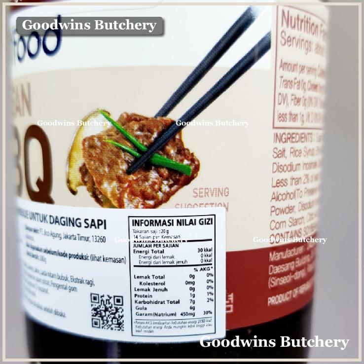 Saus Korea BULGOGI GALBI KALBI pedas spicy katsu bbq sauce Daesang Chung Jung One 280 & 500 gram - Image 31