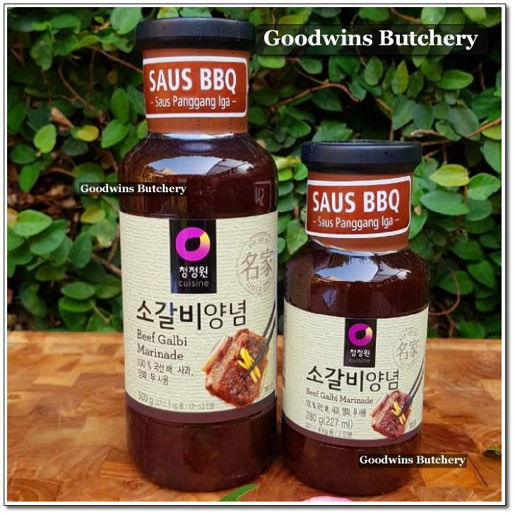 Saus Korea BULGOGI GALBI KALBI pedas spicy katsu bbq sauce Daesang Chung Jung One 280 & 500 gram - Image 8