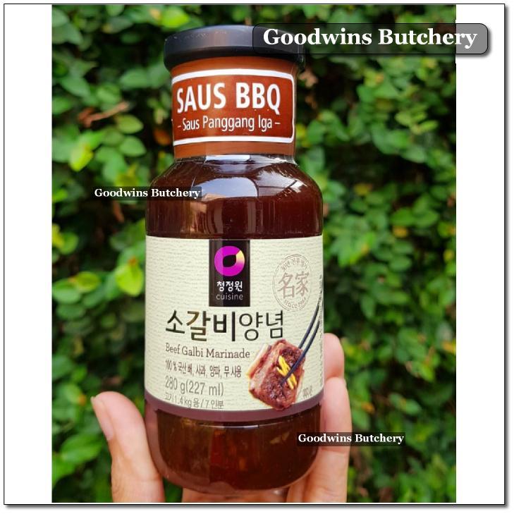 Saus Korea BULGOGI GALBI KALBI pedas spicy katsu bbq sauce Daesang Chung Jung One 280 & 500 gram - Image 12