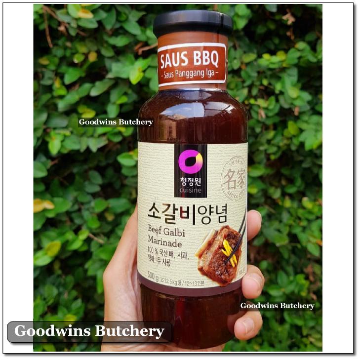 Saus Korea BULGOGI GALBI KALBI pedas spicy katsu bbq sauce Daesang Chung Jung One 280 & 500 gram - Image 13