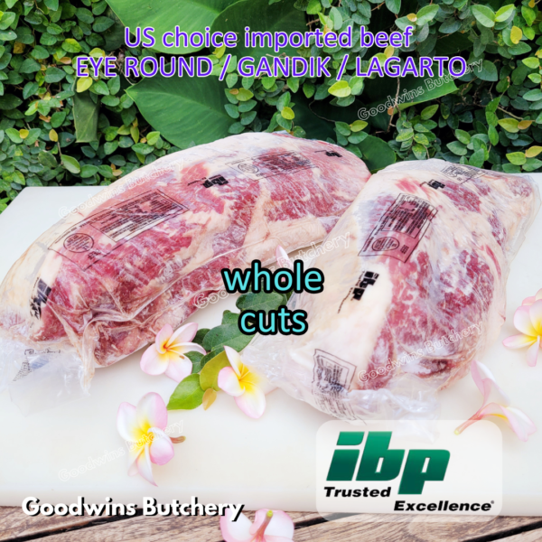Beef EYE ROUND STEAK CUTS Brazil FRIBOI FRIGON Australia WMPG Angus JACK'S CREEK US choice SWIFT IBP daging sapi import gandik lagarto eyeround frozen - Image 10