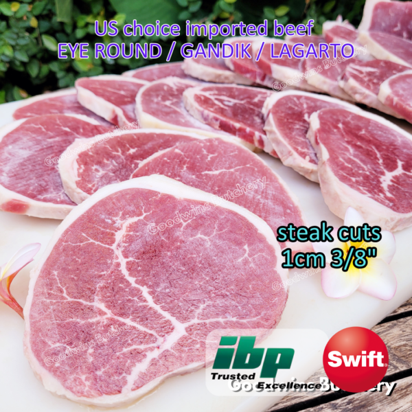 Beef EYE ROUND STEAK CUTS Brazil FRIBOI FRIGON Australia WMPG Angus JACK'S CREEK US choice SWIFT IBP daging sapi import gandik lagarto eyeround frozen - Image 14
