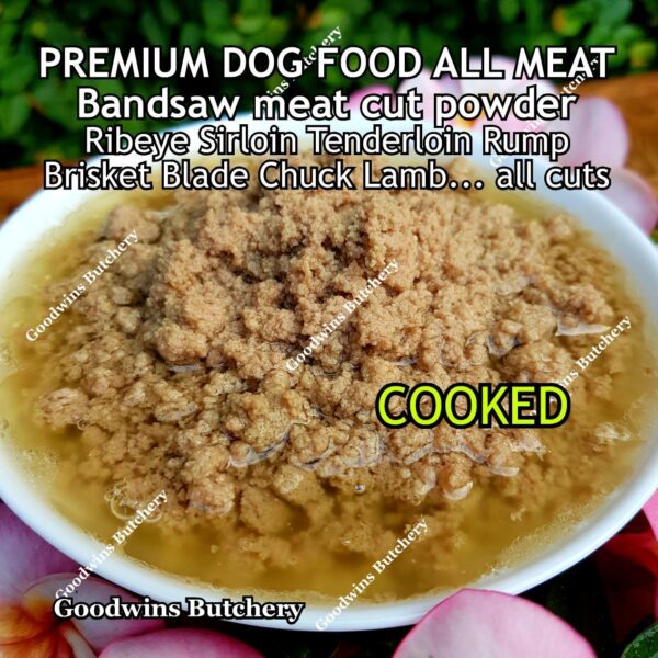 500gr PURE BEEF & LAMB POWDER for dog food, cooked-frozen - Image 4