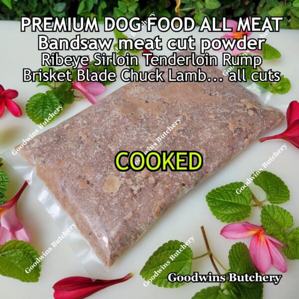 500gr PURE BEEF & LAMB POWDER for dog food, cooked-frozen - Image 8