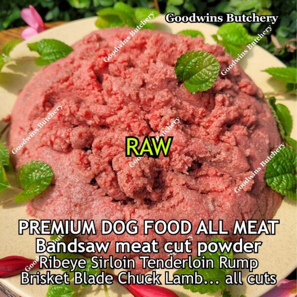 500gr PURE BEEF & LAMB POWDER for dog food, cooked-frozen - Image 3