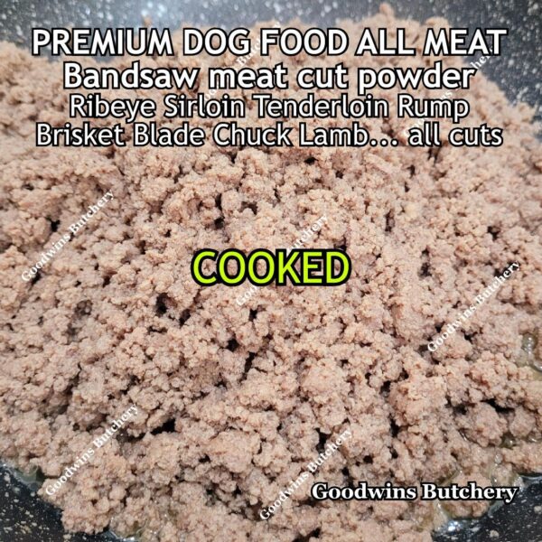500gr PURE BEEF & LAMB POWDER for dog food, cooked-frozen - Image 9
