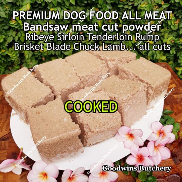 500gr PURE BEEF & LAMB POWDER for dog food, cooked-frozen - Image 2