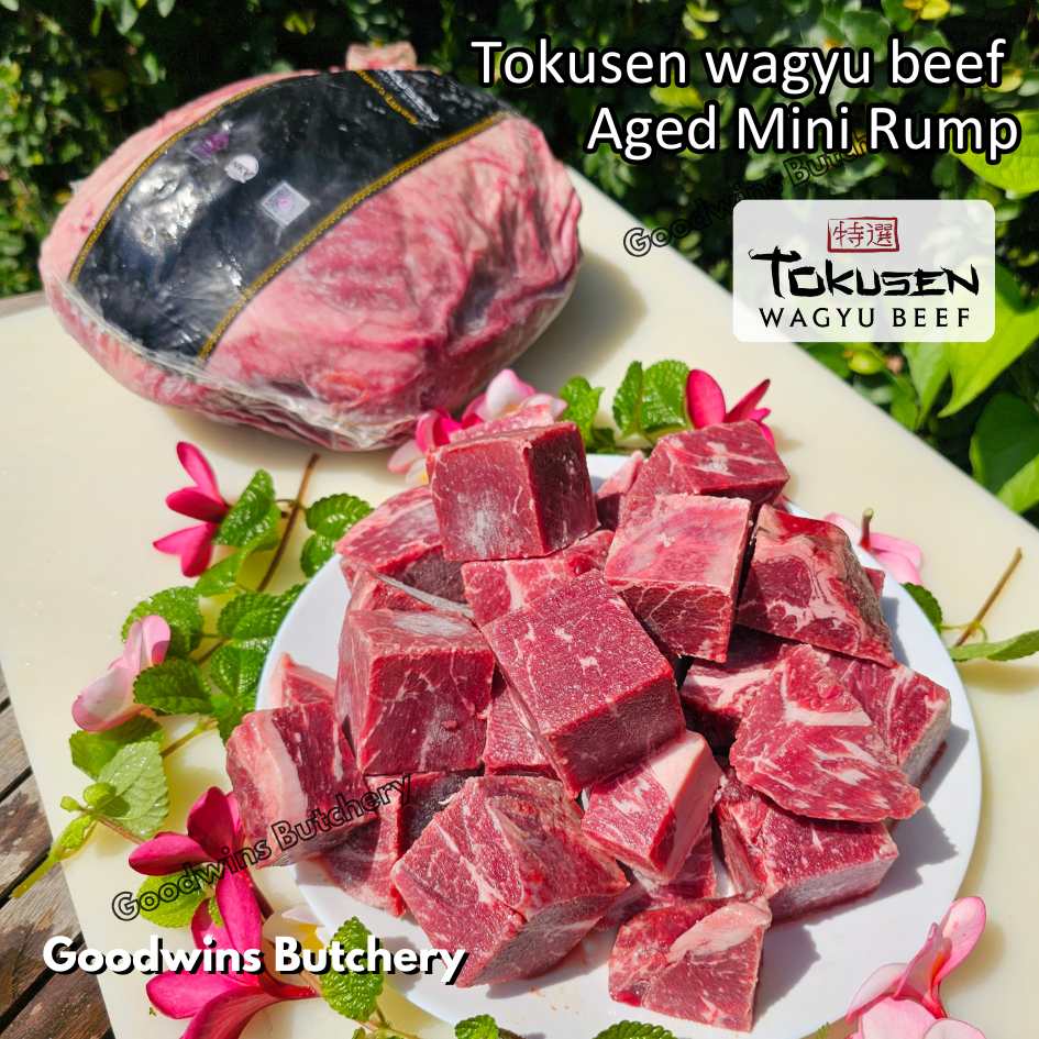 Beef Wagyu Tokusen MINI RUMP ROAST WHOLE CUT 2.5kg marbling MBS-5 aged frozen - Image 6