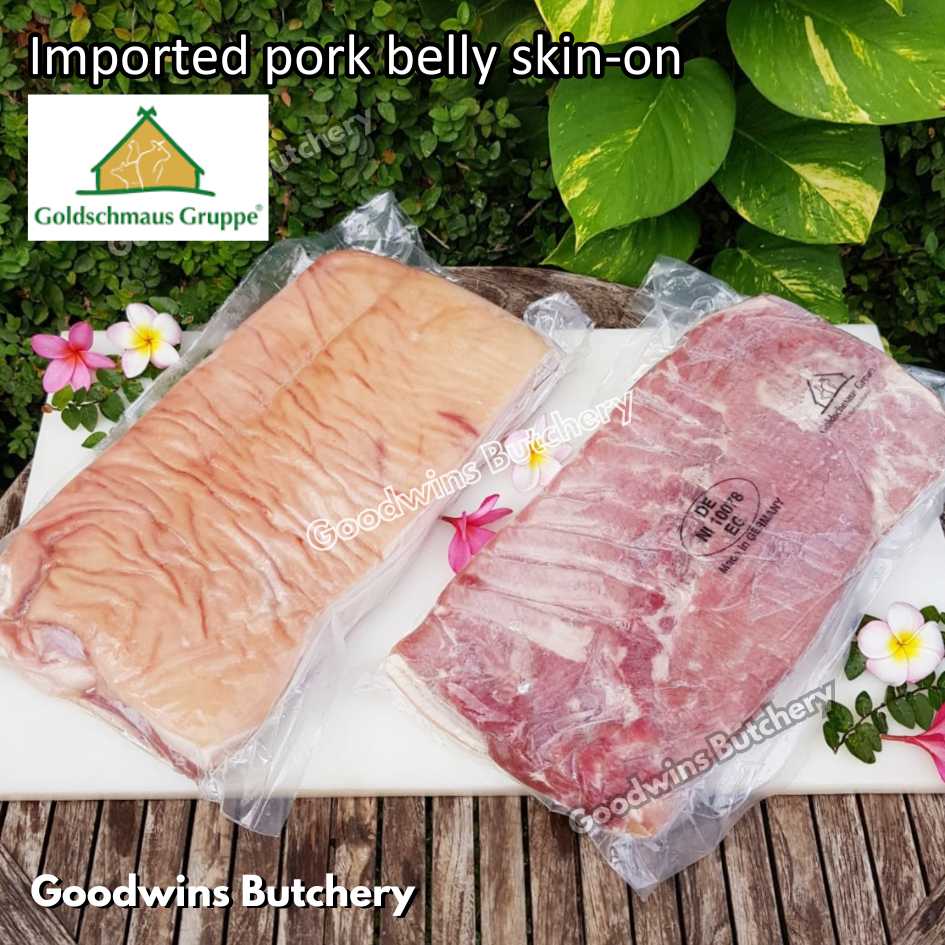 Pork belly with skin-on 600gr steak schnitzel cuts | samcan babi berkulit import frozen | Spain Coren | Denmark DanishCrown DanePork | Germany Goldschmaus - Image 33