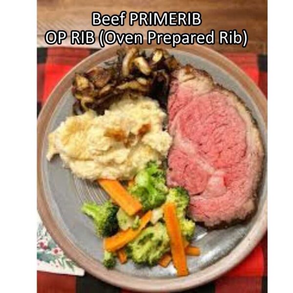 Beef PRIMERIB OP RIB (Oven Prepared) 1.5kg 1 rib Australia STEER (young cattle) KILCOY BLUE DIAMOND aged frozen Prime Rib - Image 66