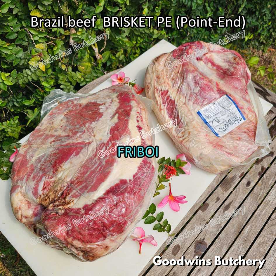 Beef BRISKET PE (Point-End) WHOLE CUTS +/- 4kg | Brazil Friboi Frigon Minerva Carnemax | daging sapi pucuk sandung lamur frozen (Copy) - Image 4