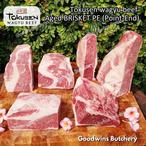 Beef wagyu Tokusen BRISKET PE (Point-End) marbling MBS-5 | daging sapi pucuk sandung lamur | aged frozen schnitzel steak cuts 1cm 1.5kg - Image 34