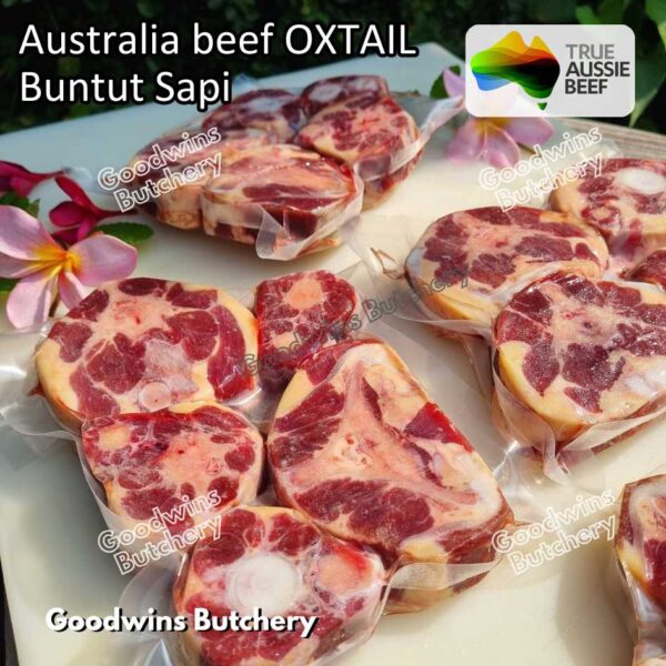 Beef OXTAIL buntut sapi Australia frozen portioned 2.5cm 1" 600 gr/pack & whole utuh 2-3kg/pc - Image 54