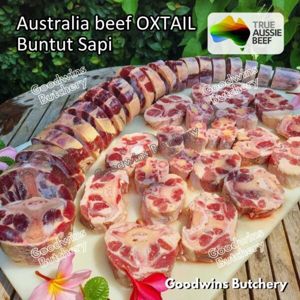 Beef OXTAIL buntut sapi Australia frozen portioned 2.5cm 1" 600 gr/pack & whole utuh 2-3kg/pc - Image 44