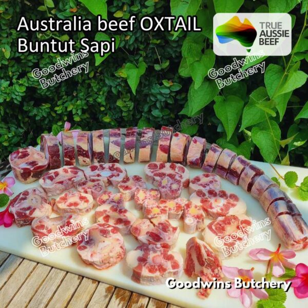 Beef OXTAIL buntut sapi Australia frozen portioned 2.5cm 1" 600 gr/pack & whole utuh 2-3kg/pc - Image 42