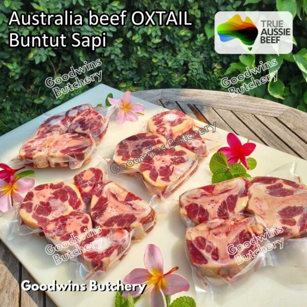 Beef OXTAIL buntut sapi Australia frozen portioned 2.5cm 1" 600 gr/pack & whole utuh 2-3kg/pc - Image 51