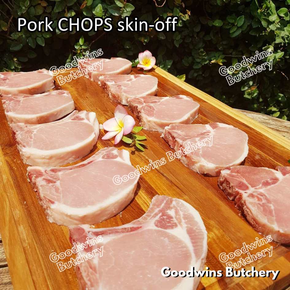 Pork LOIN SKIN-OFF local premium | combination of Sirloin & Tenderloin tanpa kulit beku frozen to be cut for pork chops | WHOLE UTUH 4.5kg - Image 15