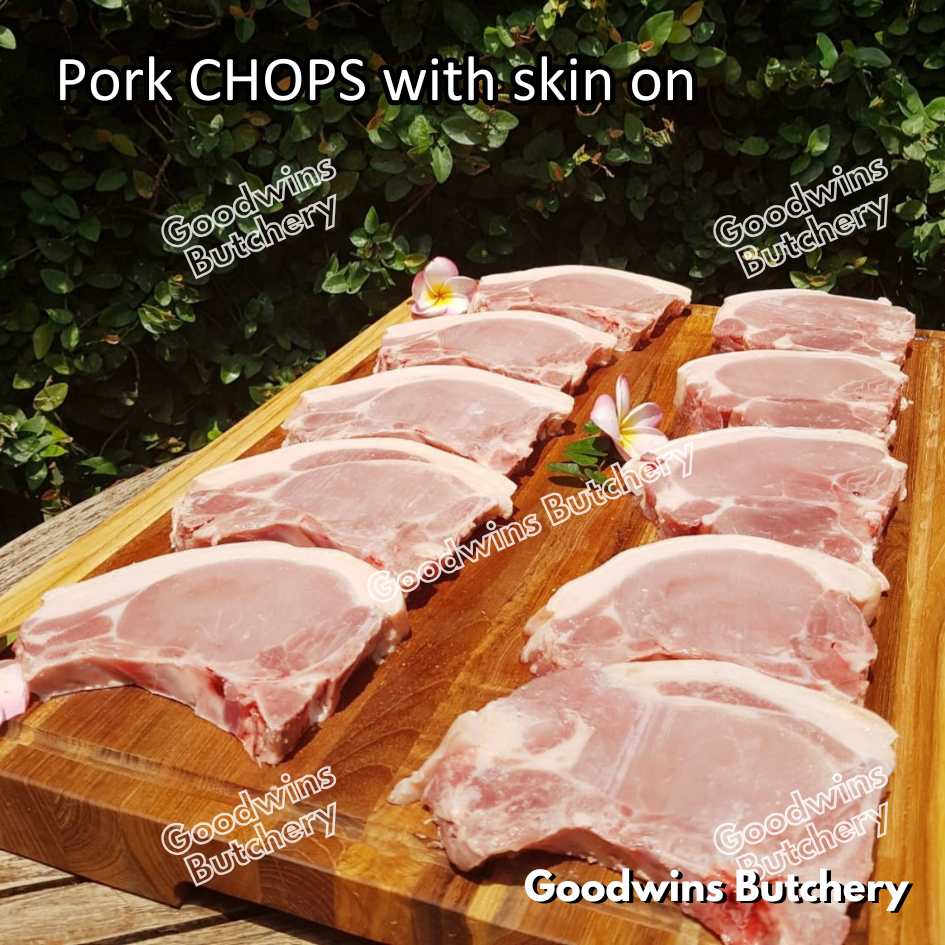 Pork LOIN SKIN-OFF local premium | combination of Sirloin & Tenderloin tanpa kulit beku frozen to be cut for pork chops | WHOLE UTUH 4.5kg - Image 7