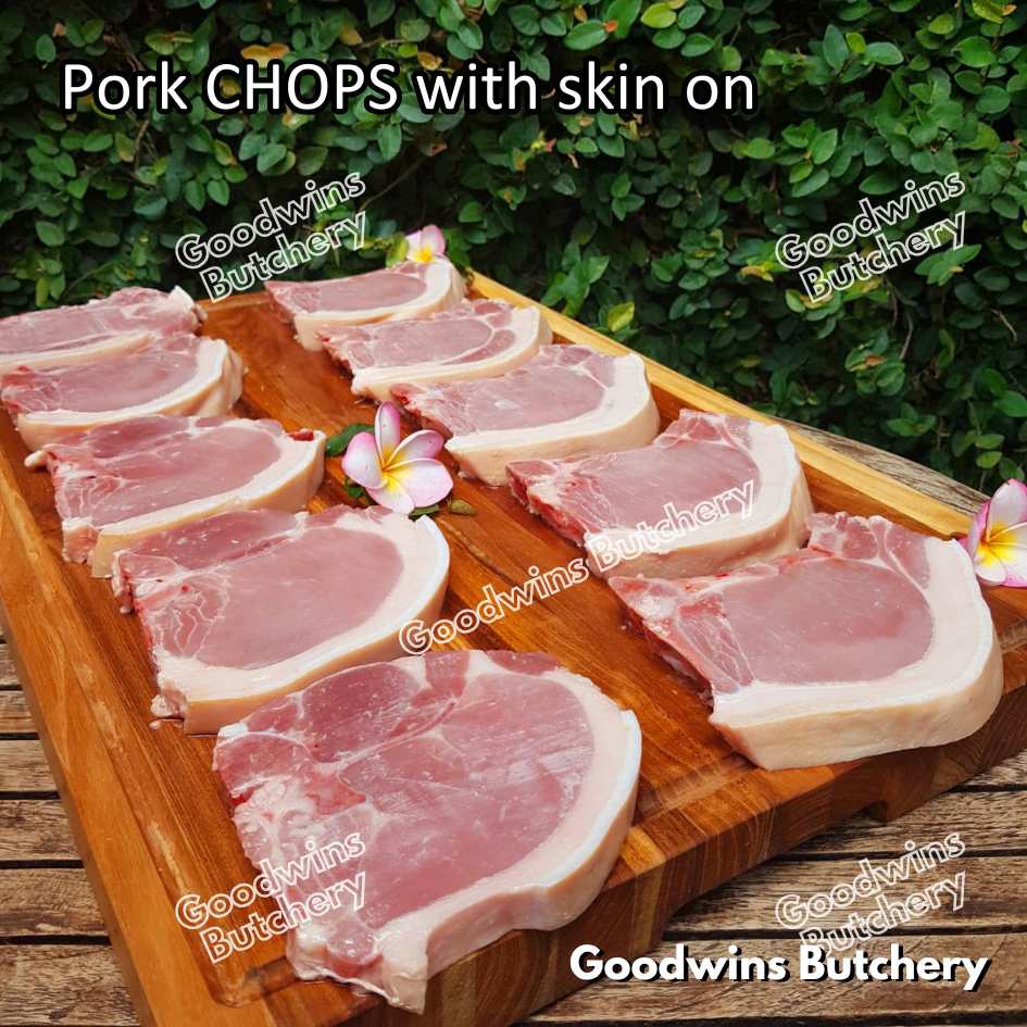 Pork LOIN SKIN-OFF local premium | combination of Sirloin & Tenderloin tanpa kulit beku frozen to be cut for pork chops | WHOLE UTUH 4.5kg - Image 5