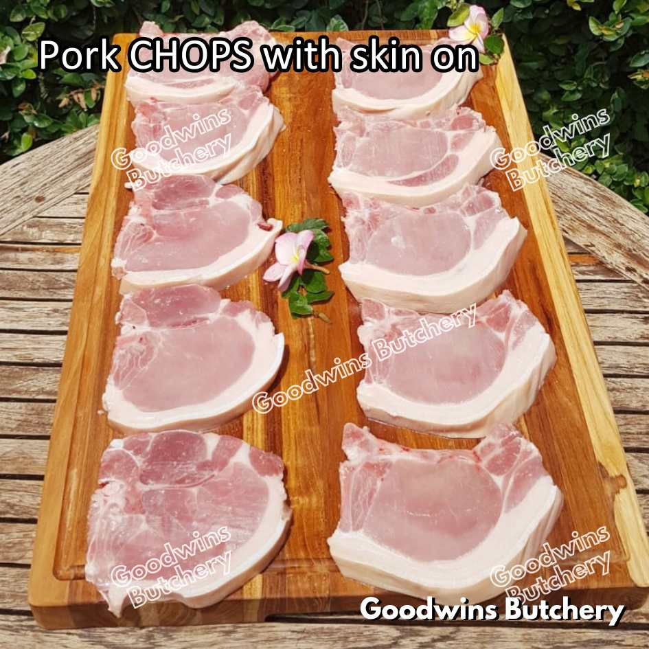 Pork LOIN SKIN-OFF local premium | combination of Sirloin & Tenderloin tanpa kulit beku frozen to be cut for pork chops | WHOLE UTUH 4.5kg - Image 19