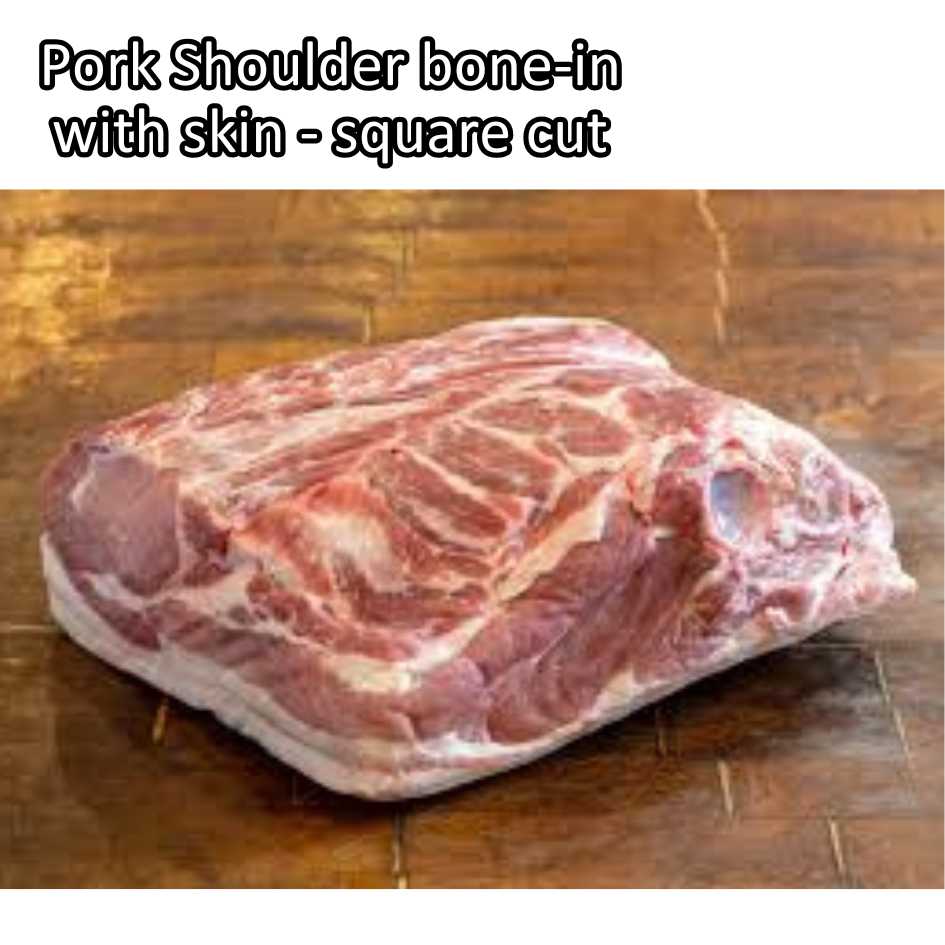 Pork shoulder PICNIC bone-in Local Premium WHOLE CUT UTUH 10kg | kapsim babi collar boston-butt frozen - Image 13