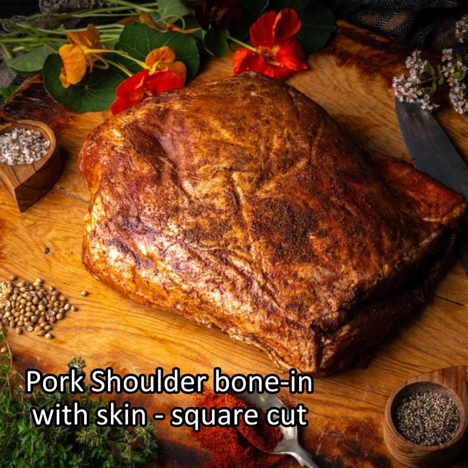 Pork shoulder PICNIC bone-in Local Premium WHOLE CUT UTUH 10kg | kapsim babi collar boston-butt frozen - Image 12