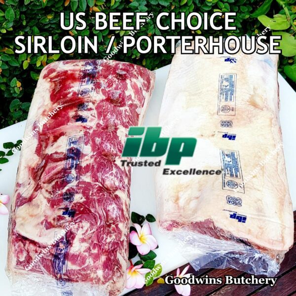 Beef SIRLOIN US CHOICE whole cuts 7kg USDA Swift IBP BlueRibbon Nebraska daging sapi has luar Striploin New York strip frozen - Image 7