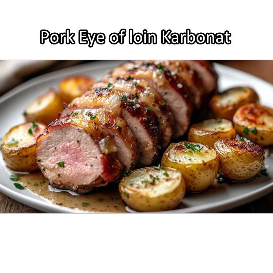 Pork EYE OF LOIN SKIN-ON local premium | WHOLE CUT UTUH 3kg | Sirloin Karbonat has luar babi berkulit beku frozen - Image 16