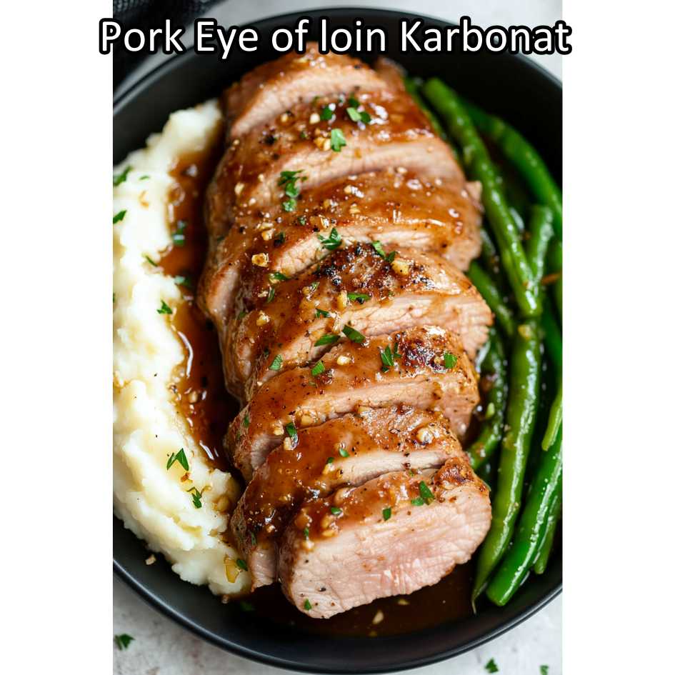 Pork EYE OF LOIN SKIN-ON local premium | WHOLE CUT UTUH 3kg | Sirloin Karbonat has luar babi berkulit beku frozen - Image 14