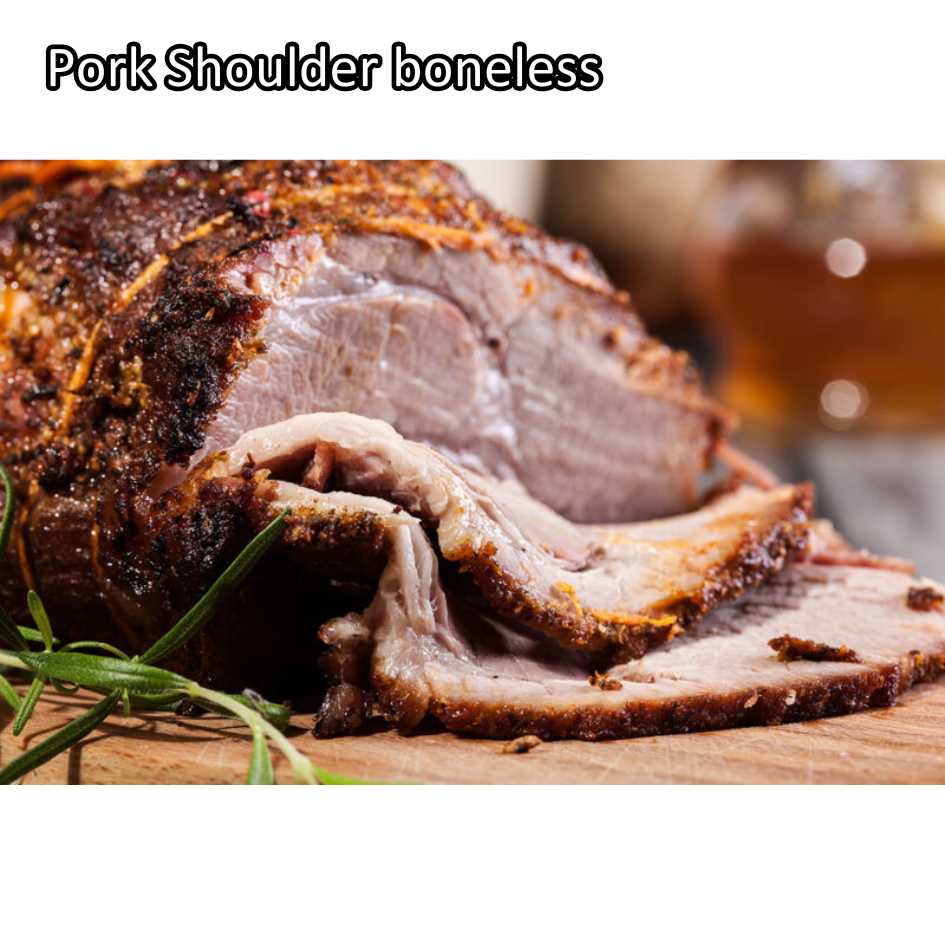 Pork shoulder boneless with skin on Local Premium WHOLE CUT UTUH 3.5kg/pc | kapsim babi collar boston-butt frozen - Image 10