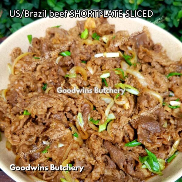 US / Brazil beef SHORTPLATE freshly sliced to order 1kg | daging sapi perut samcan iris slice teriyaki yakiniku shabu2 beef rice bowl | Short plate US Swift IBP Brazil Minerva frozen - Image 21