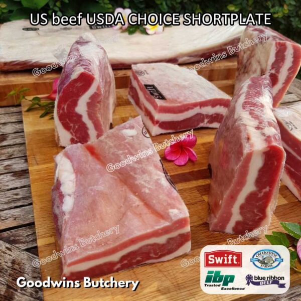 US / Brazil beef SHORTPLATE freshly sliced to order 1kg | daging sapi perut samcan iris slice teriyaki yakiniku shabu2 beef rice bowl | Short plate US Swift IBP Brazil Minerva frozen - Image 17