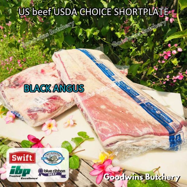 US / Brazil beef SHORTPLATE freshly sliced to order 1kg | daging sapi perut samcan iris slice teriyaki yakiniku shabu2 beef rice bowl | Short plate US Swift IBP Brazil Minerva frozen - Image 2