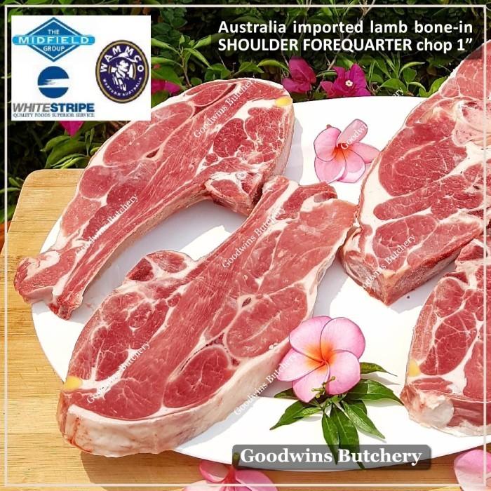 Lamb shoulder forequarter 1/2 cut WAMMCO MIDFIELD WHITE STRIPE frozen 1.8kg Australia imported - Image 8