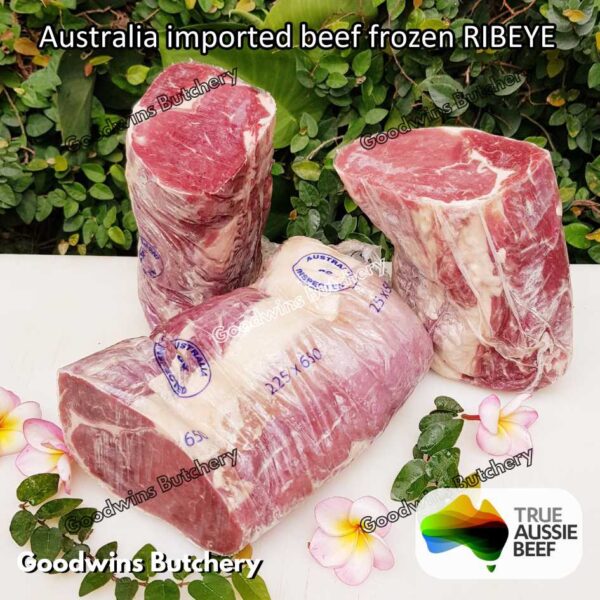 Beef RIBEYE Australia portioned small roast cut 1.5kg | brand Midfield Nolan AMG Borello CAG WMPG | daging sapi import Scotch-Fillet Cuberoll frozen - Image 19