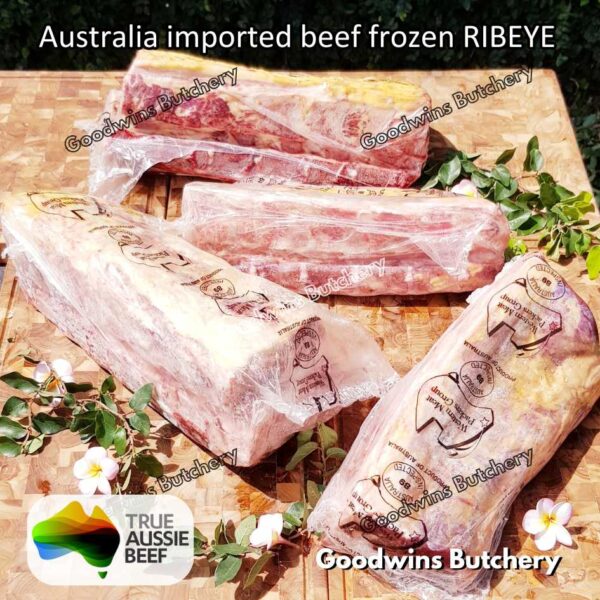 Beef RIBEYE Australia portioned small roast cut 1.5kg | brand Midfield Nolan AMG Borello CAG WMPG | daging sapi import Scotch-Fillet Cuberoll frozen - Image 34
