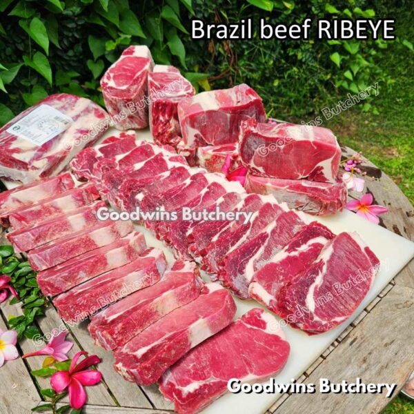 Beef RIBEYE LIP-ON Brasil MAFRIG steak cuts 150-600 gr/pc | daging sapi import Brazil Scotch-Fillet Cuberoll frozen - Image 16