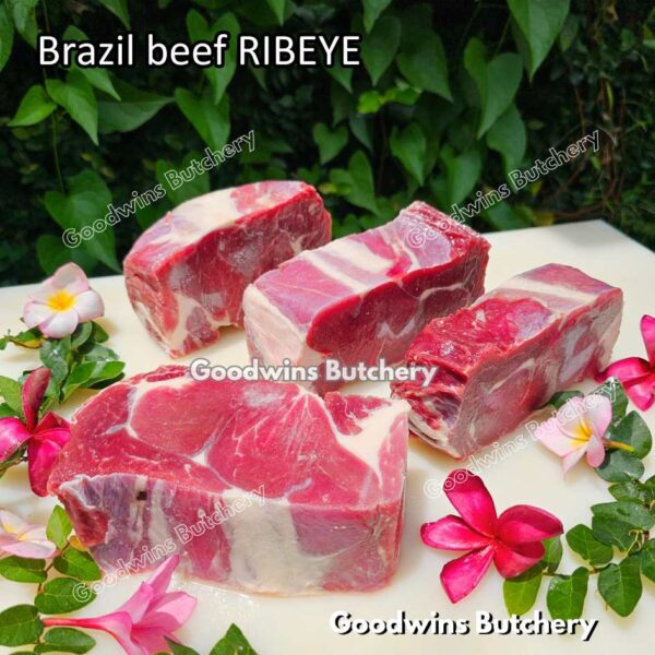 Beef RIBEYE LIP-ON Brasil MAFRIG steak cuts 150-600 gr/pc | daging sapi import Brazil Scotch-Fillet Cuberoll frozen - Image 6