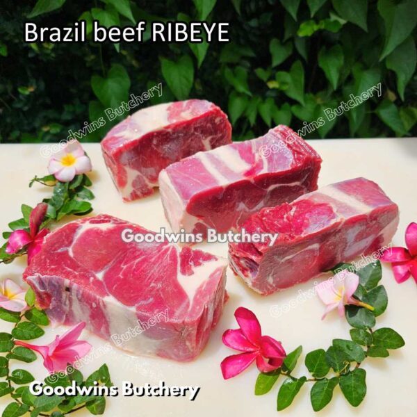 Beef RIBEYE LIP-ON Brasil MAFRIG steak cuts 150-600 gr/pc | daging sapi import Brazil Scotch-Fillet Cuberoll frozen - Image 10