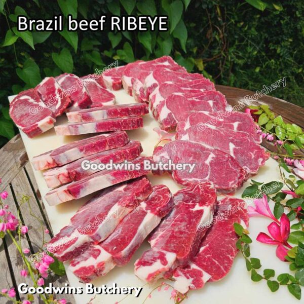 Beef RIBEYE LIP-ON Brasil MAFRIG steak cuts 150-600 gr/pc | daging sapi import Brazil Scotch-Fillet Cuberoll frozen - Image 13