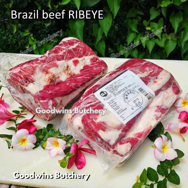 Beef RIBEYE LIP-ON Brasil MAFRIG steak cuts 150-600 gr/pc | daging sapi import Brazil Scotch-Fillet Cuberoll frozen - Image 11