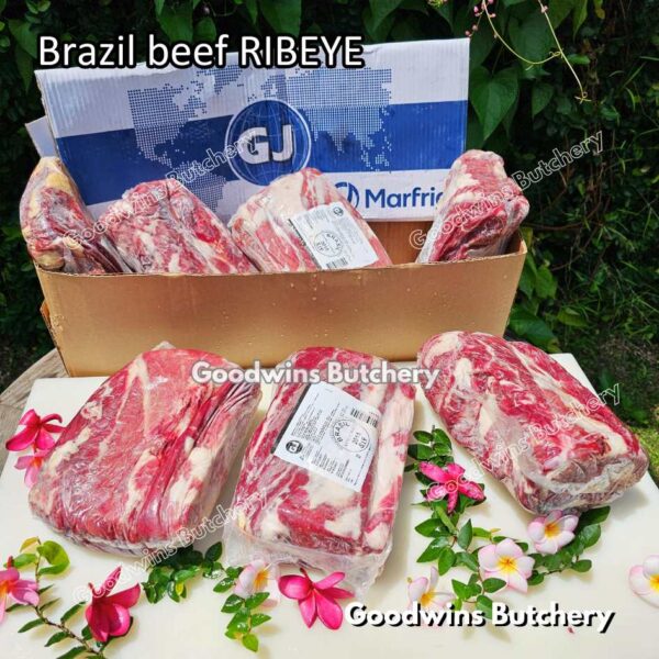 Beef RIBEYE LIP-ON Brasil MAFRIG steak cuts 150-600 gr/pc | daging sapi import Brazil Scotch-Fillet Cuberoll frozen - Image 19