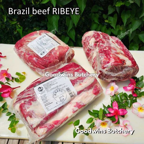 Beef RIBEYE LIP-ON Brasil MAFRIG steak cuts 150-600 gr/pc | daging sapi import Brazil Scotch-Fillet Cuberoll frozen - Image 9