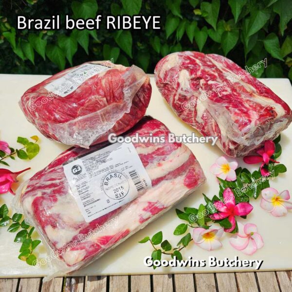 Beef RIBEYE LIP-ON Brasil MAFRIG steak cuts 150-600 gr/pc | daging sapi import Brazil Scotch-Fillet Cuberoll frozen - Image 18