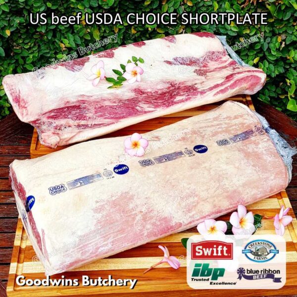 US / Brazil beef SHORTPLATE freshly sliced to order 1kg | daging sapi perut samcan iris slice teriyaki yakiniku shabu2 beef rice bowl | Short plate US Swift IBP Brazil Minerva frozen - Image 5