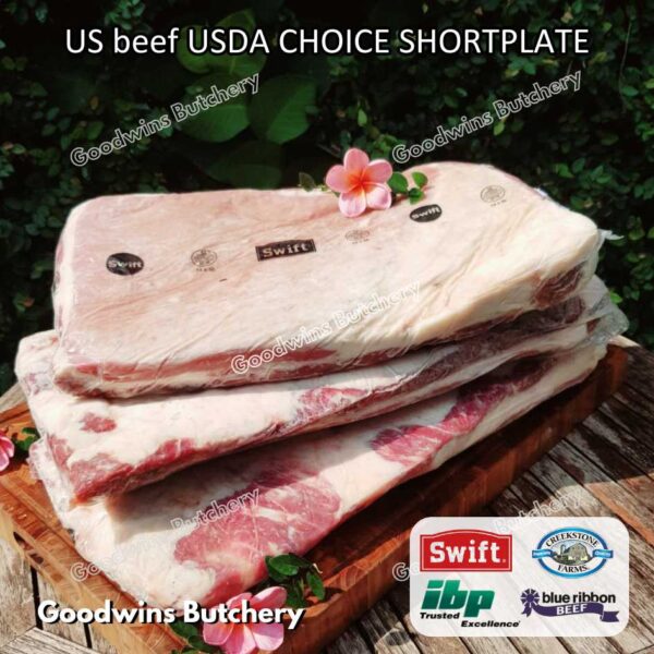 US / Brazil beef SHORTPLATE freshly sliced to order 1kg | daging sapi perut samcan iris slice teriyaki yakiniku shabu2 beef rice bowl | Short plate US Swift IBP Brazil Minerva frozen - Image 4