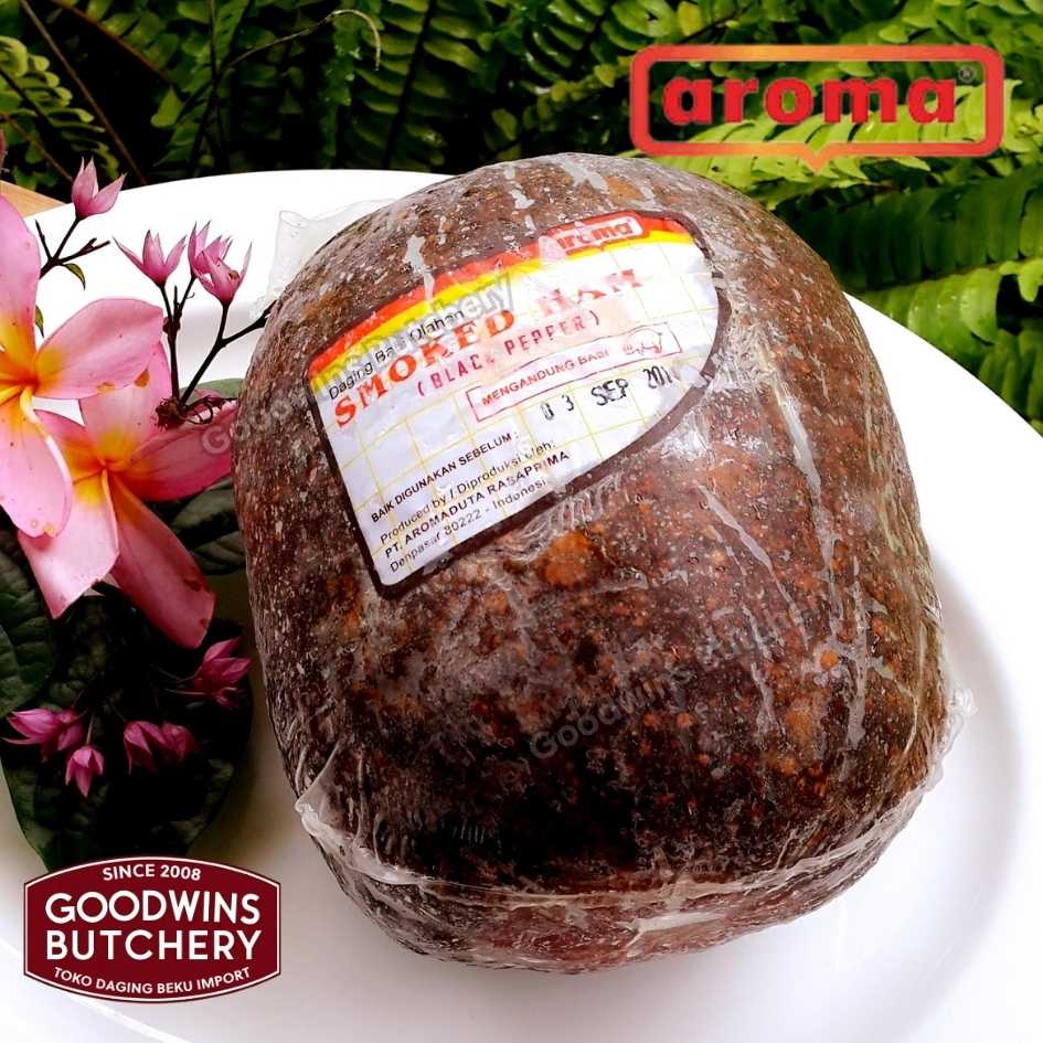 All pork HAM WHOLE UTUH Bali Aroma & Mama's frozen | Cooked Danish Gammon Honey Smoked | frozen 2-5kg - Image 60